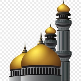 Islamic Mosque Islam Dome Vector Illustration Icon