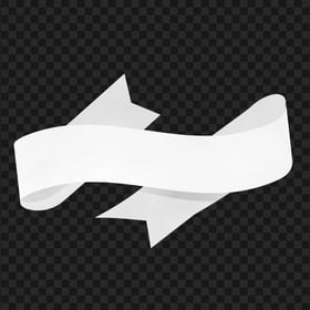 HD Zigzag Vector White Ribbon PNG