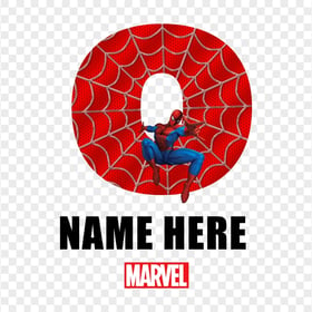 HD Spider Man Number 0 Zero FREE PNG