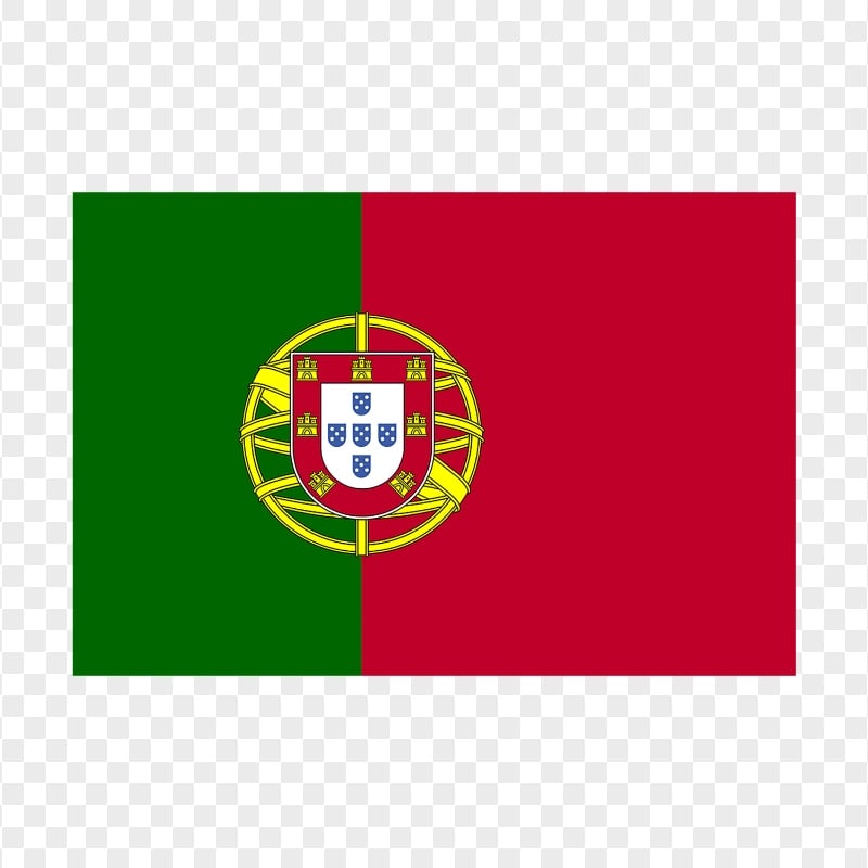 Flag Of Portugal Image PNG