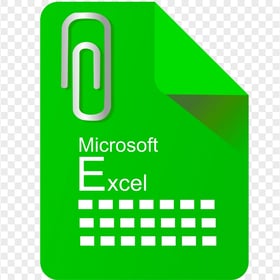 HD PNG Microsoft Excel File Document Icon
