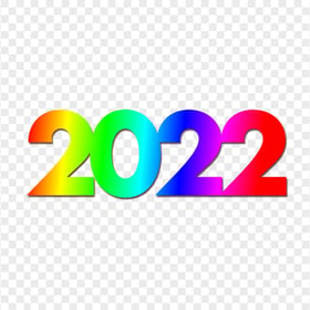 HD Rainbow Colors 2022 Transparent PNG