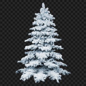 HD Snow Christmas Tree Transparent Background