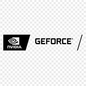 HD PNG Geforce Nvidia Black Logo