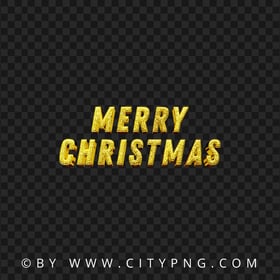 HD PNG Gold Glitter Merry Christmas Xmas