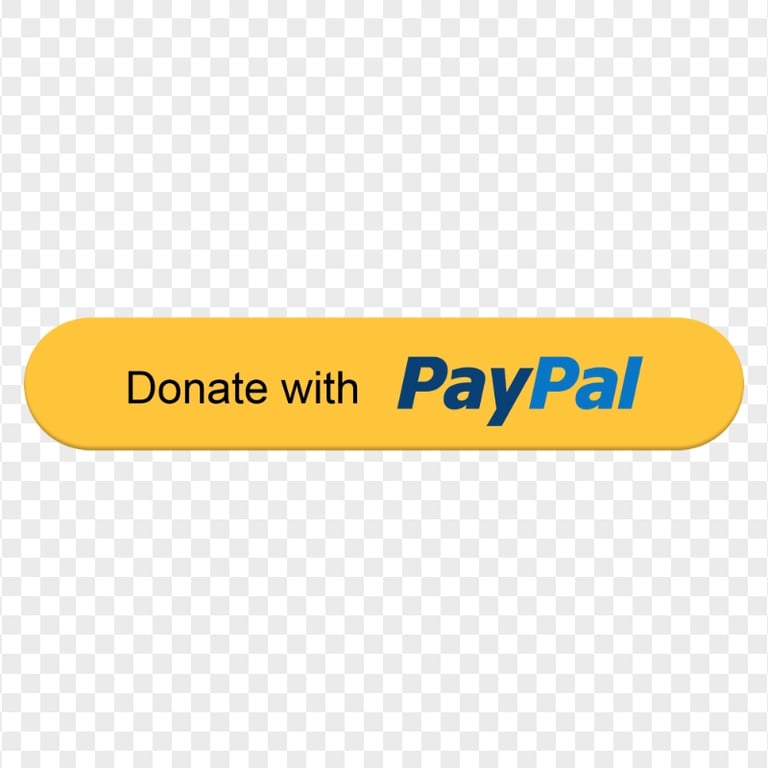 Donate With PayPal Payment Button FREE PNG