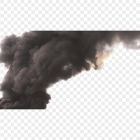 Real Black Dark Smoke PNG