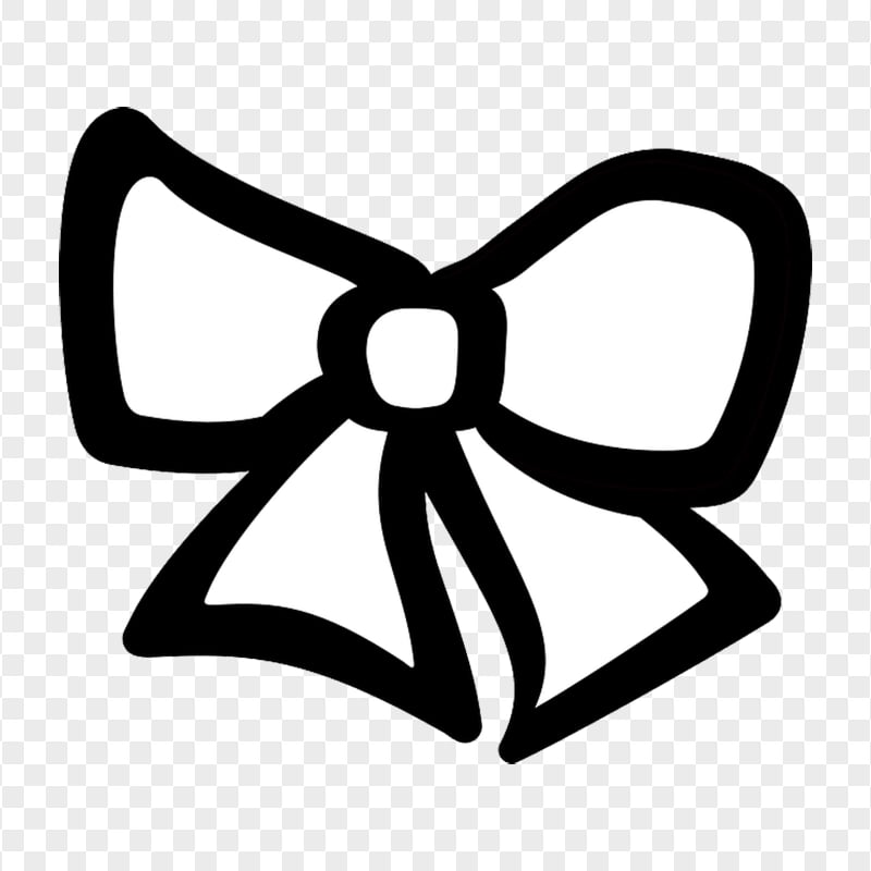 Minnie Mouse Coloring Ribbon Bow PNG Image