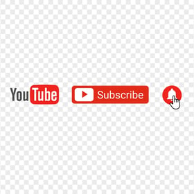 Youtube Subscribe Logo Bell Icons