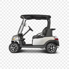 Golf Buggies Cart Car Vehicle Side View