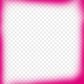 Pink Glowing Blurry Square Frame FREE PNG