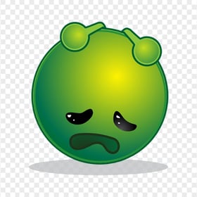 Green Emoji Feeling Sick Emoticon iPhone Clipart