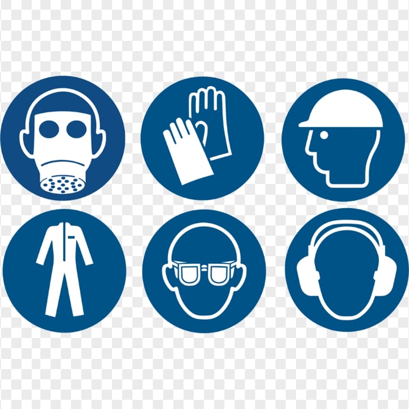 Safety Personal Protective Equipment PPE Signs | Citypng