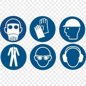 Safety Personal Protective Equipment PPE Signs