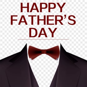 HD Happy Father's Day Text Design Transparent PNG