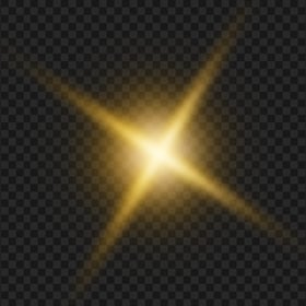HD Yellow Shine Sparkle Star PNG