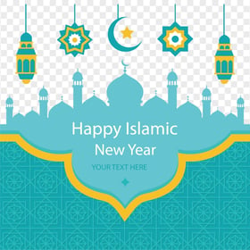 Creative Islamic Vector Background Mosque Lanterns