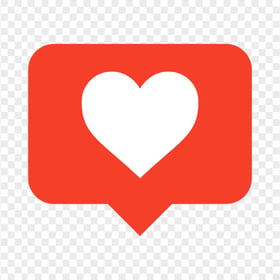 HD Old Instagram Like Notification Heart Icon PNG