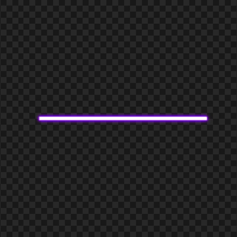 HD Purple Neon Glowing Line PNG