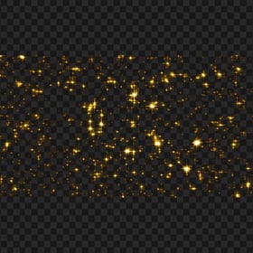 PNG Sparkle Gold Glitter Background Effect