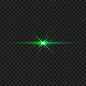 HD Light Line Flare Green Effect Transparent PNG