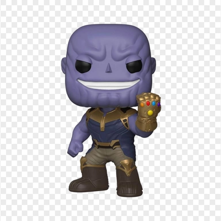 HD Thanos Chibi Figure Character PNG