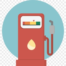 FREE Station Gasoline Fuel Vector Icon PNG