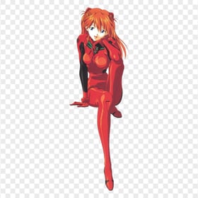 HD Asuka Langley Transparent PNG