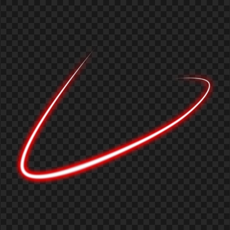 Red Neon Light Line PNG Citypng