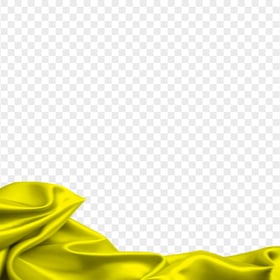 Download Yellow Silk Ribbon PNG