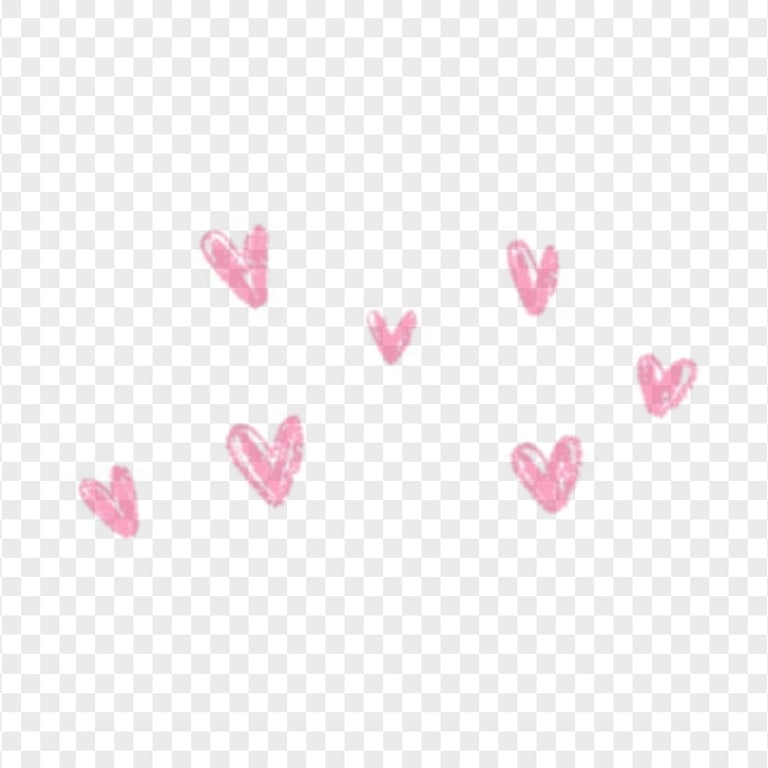 Pink Cute Romance Love Valentine Hearts FREE PNG | Citypng