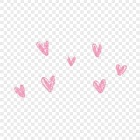 Pink Cute Romance Love Valentine Hearts FREE PNG