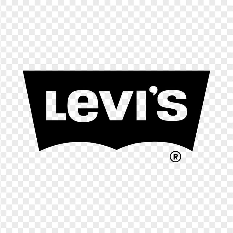 Levis Black Logo HD PNG