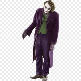 Standing Real Heath Ledger Joker Batman