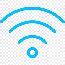 Transparent HD Wi-Fi Wireless Wifi Blue Logo Icon