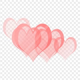 HD Bokeh Light Heart Love Effect PNG