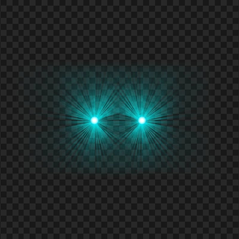 HD Blue Eyes Laser Lens Flare Effect PNG Citypng