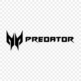 Predator Black Logo Image PNG