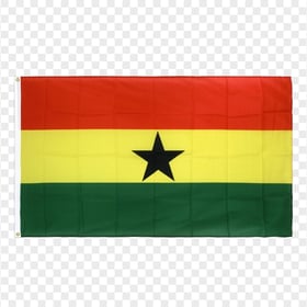 HD Real Ghana Flag PNG