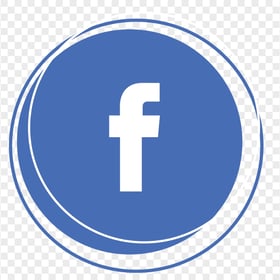 Flat Circular Fb Facebook Icon