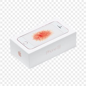 Rose Gold Apple iPhone SE Box