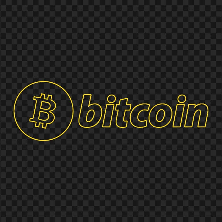 HD Yellow Bitcoin Logo PNG