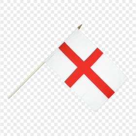 England Paper Small Flag Pole HD PNG
