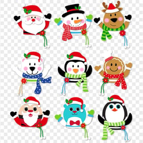 PNG Christmas Cartoon Fictional Characters