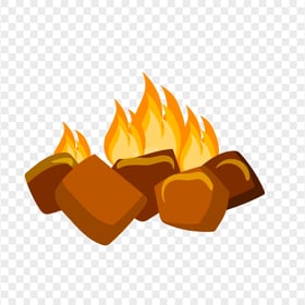 Clipart Firecamp Charcoal Bonfire PNG