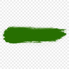 HD Dark Green Brush Stroke Grunge Effect PNG