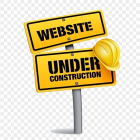 Website Under Construction Sign Coming Soon
