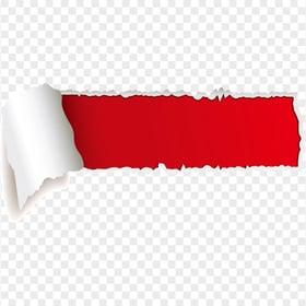 Download Red Tear Scratch Paper PNG