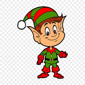 Download Elf Cartoon Christmas Character PNG