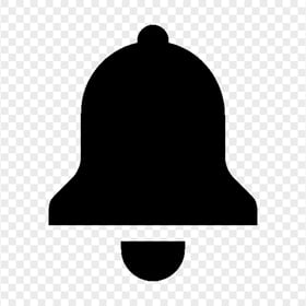 Download Black Notification Bell Icon PNG